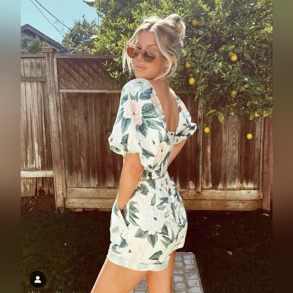 Billabong x Salty Blonde Floral Set
